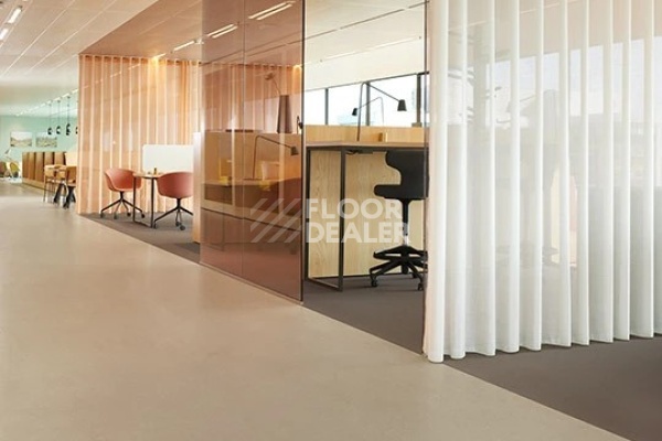 Линолеум Marmoleum Solid Concrete 3758 shale фото 2 | FLOORDEALER